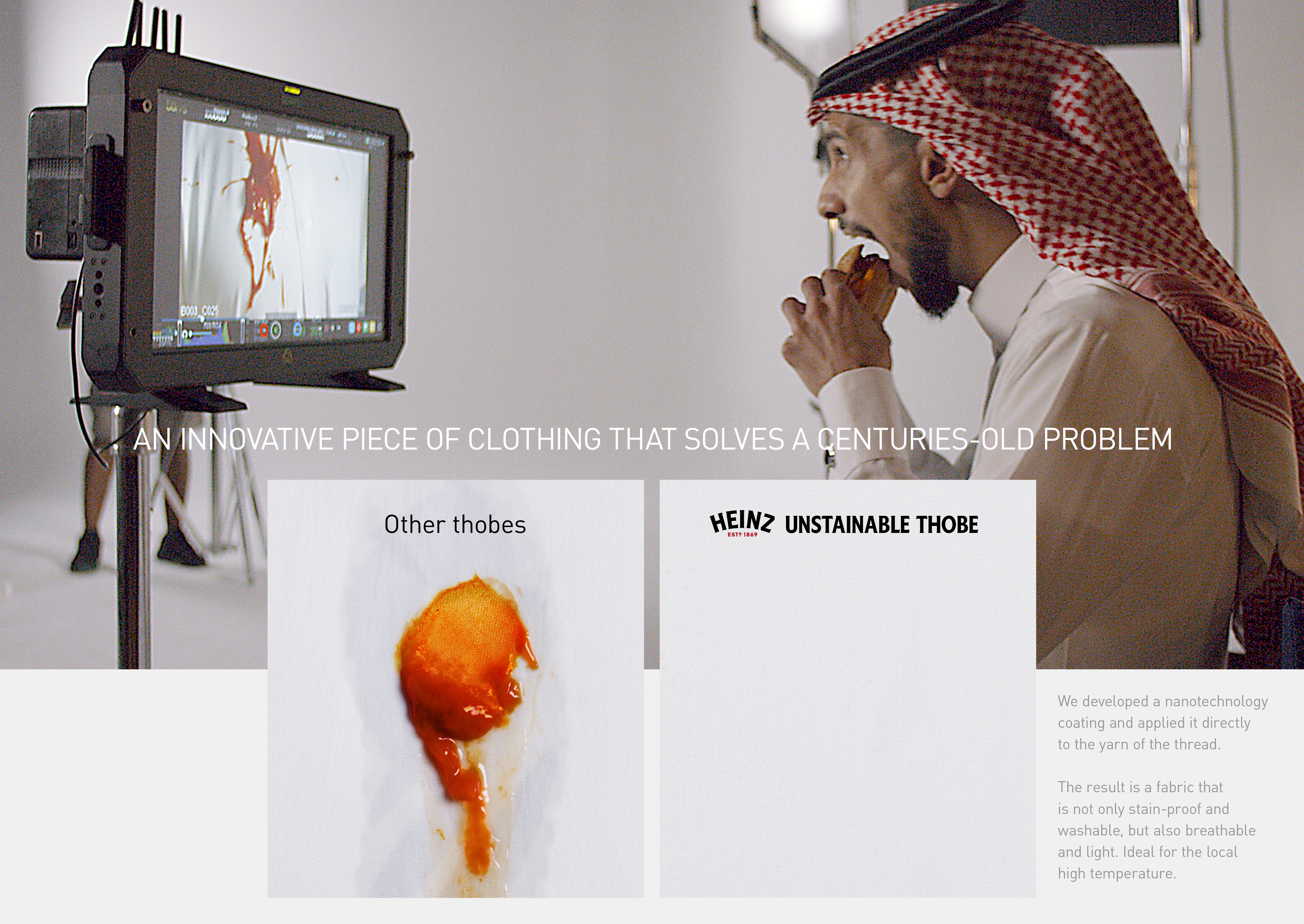 The Unstainable Thobe — behind the scenes
